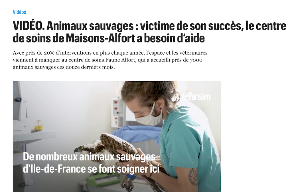 Le cri d’alarme de Faune Alfort